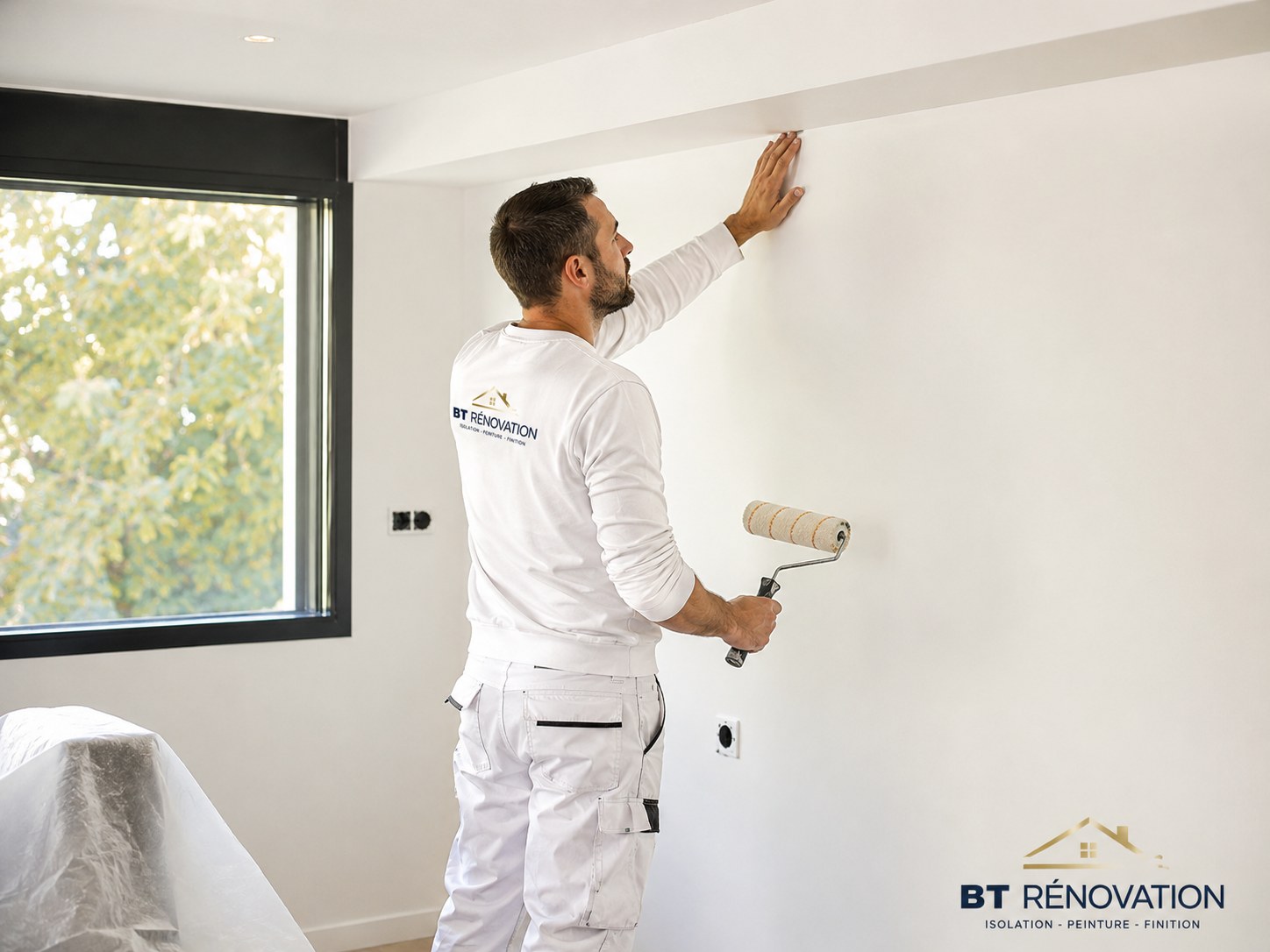 Travaux de peinture intérieure et finitions